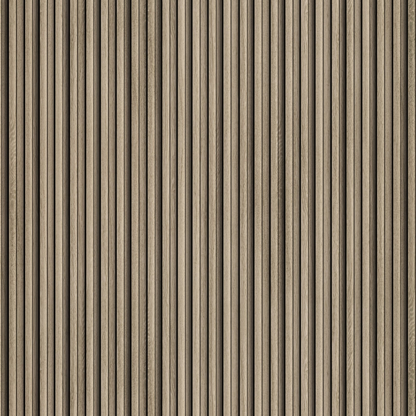 Шаблон на MDF ламперия за стена модел APM205 с фини вертикални линии и дървесен завършек – подходящ за модерни интериори.
